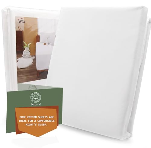 TVVCALK Spannbettlaken 160x200cm, 100% Baumwolle, Rundumgummi, Jersey, Matratzenhöhe bis 25 cm