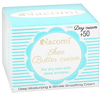 NACOMI Shea Butter Cream Crema de día con manteca de karité 50+ 50ml