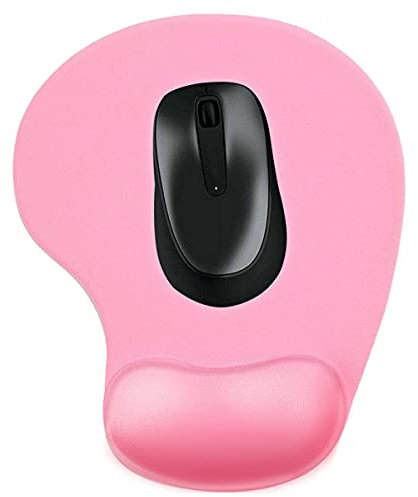 YiYunTE Alfombrilla de Ratón Ergonómica con Reposamuñeca Gel Almohadilla para Ratón Antideslizante Base de Goma Mouse Pad Juego Cojín de Muñeca Superficie Suave Mouse Mat para Ordenador Oficina Laptop