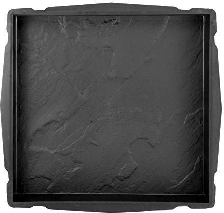 @tec Betonform Schalungsform Gießform Plastikformen Gehwegplatte Marmoroptik 45x45x5cm