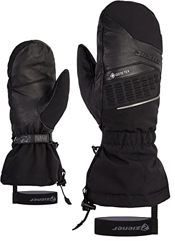 Ziener GASTILO - Muffole da sci da uomo, Gore-Tex, polsini lunghi, senza PFC