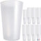 SPECIAL-DAY gobelet plastique dur reutilisable 30cl / 60cl rigide- Lot de 100,50,25 verres en Polypropylène dur - verre Couleur Givrée fabriqué en France (30cl, 100, unité)