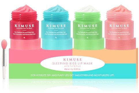 KIMUSE Lip Mask, Maschera per Labbra, non appiccica Trattamento per Labbra, Riparazione delle Labbra, Per labbra idratate