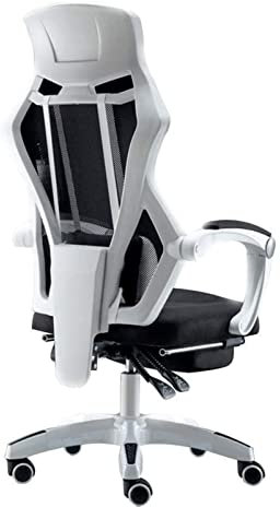Sedia da scrivania ergonomica girevole per ufficio e sport in rete, sedia da computer con funzione reclinabile per il personale, comoda poltrona reclinabile per pause pranzo piena di stelle