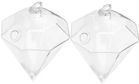 TOYANDONA 2stücke Hängende Glasvase Für Hydrokultur Transparent Und Dekorativ Zum Anzeigen Von Pflanzen Und Blumen Für Wohnzimmer Balkon Und Garten