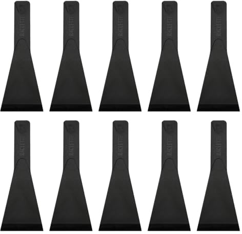 10 Piezas Espátula para Raclette 13.6×5 cm, Antiadherente Paleta Cocina