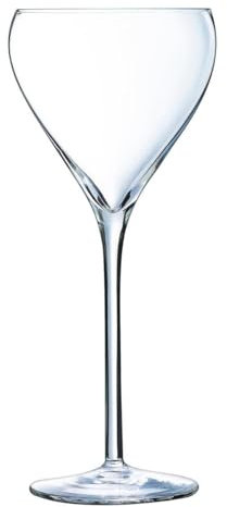 Arcoroc ARC L8941 Brio Lot de 6 Flûtes à Champagne Verre Transparent 210 ml