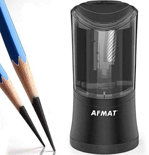 AFMAT Long Point Pencil Sharpener, Artist Electric Pencil Sharpener, Charcoal Pencil Sharpener, Art Pencil Sharpener for 6.