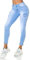 Miss RJ Jeans Damen High Waist Skinny Jeans Jeanshose CargoJeans mit Seitentaschen (42, Hellblau)