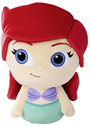 Simba Toys – Disney Doorables Plüschfigur Arielle aus Arielle die Meerjungfrau, weiche Kuschelfigur ca. 25 cm mit Kulleraugen, geeignet ab den ersten Lebensmonaten, tolles Geschenk für Klein und Groß