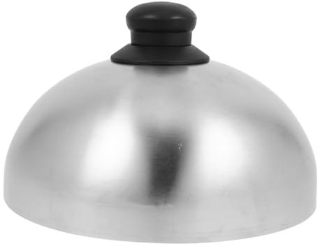 Mikinona Cubierta De Bistec Tapas De Comida Cubierta De Pastel De Comida Tapa del Pastel Tapa De Cubiertas De Cúpula para Bistec Cubierta Protectora De Alimentos Plata Páginas