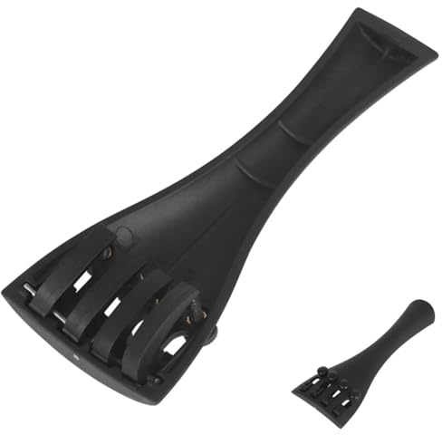 Beavorty Cordal de Violín 4/4 4 Afinadores Incorporados Puente de Carbono para Violín Accesorios para Instrumentos Musicales Mejora de Entonación y Sustain Uso en Mantenimiento de Violines