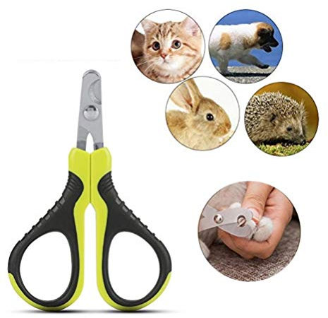 Krallenschere Katzen Hund Krallenzange Haustier Nagelknipser Tragbare Professionelle Klaue Schere Trimmer Grinder Cutter für Nager Katzen Hunde Welpen, Katzen, Hasen und Meerschweinchen