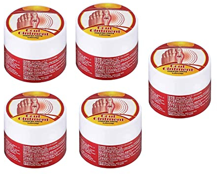 Yagerod Urigone Heilsalbe Für Gicht, Creme Zur Linderung Von Ballenschmerzen, Creme Zur Linderung Von Ballensteifigkeit Und Zur Linderung Von Gichtschmerzen (5Stück, 10g)