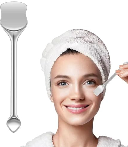 Reccisokz 1 Artikel Pickel ausdrücken werkzeug,mitesserentferner,komedonenquetscher,porensauger mitesserentferner,Porenreinigungsgerät aus Edelstahl,Akne-Reinigungs-Schönheitsspatel