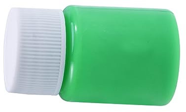 NUOBESTY 20g Bottle of Bright Glow in The Dark Fluorescent Paint Grün Leuchtende Farbe Für Kreative Projekte Einfach Aufzutragen Für Partys Und Festivals