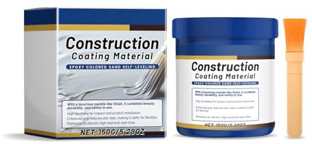 Genérico Pintura Para Concreto Exterior - Pintura Impermeable Para Entrada De Auto,Recubrimiento Gris De Secado Rápido 170g Para Pared Armario Sótano Patio Suelo Baño