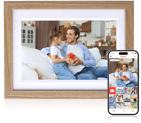 Rollei Smart Frame WiFi 1010 Digitaler Bilderrahmen 10,1 Zoll Frameo