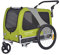 DOGGYHUT® Premium Large 2 in 1 Hunde fahrradanhänger & Hundebuggy Jogger Hundeanhänger groß ca. 270 Liter Volumen für mittelgroße und große Hunde bis 35 kg