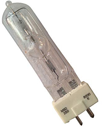 litewinsune MSD250 8000K GY9.5 Lamp Bulb MSR 250W for Moving Head Stage Lighting Lamp Source