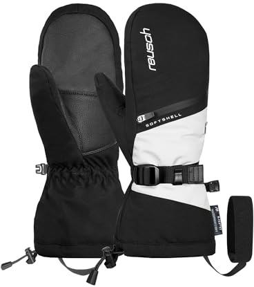 Reusch Demi R-Tex XT Mitten Winddichte, vattentät, andningsbar och varm, vinterhandskar, snöhandskar, skidhandskar för kvinnor med termiska fickor