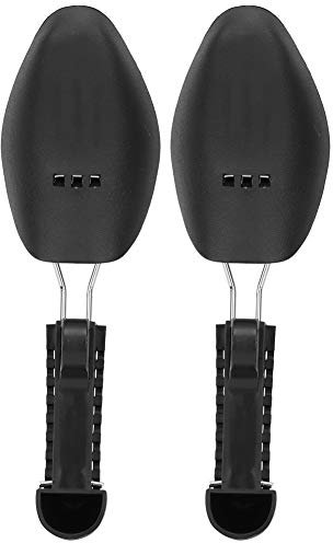 Qcwwy Par de Hormas para Zapatos, Expansor de Camillas de Plástico Y Metal Resistente para Hombres Y Mujeres Kit de Camilla de Zapatos de Dos Vías Ajustable para Zapatos de Cuero Zapatos(Pierda)