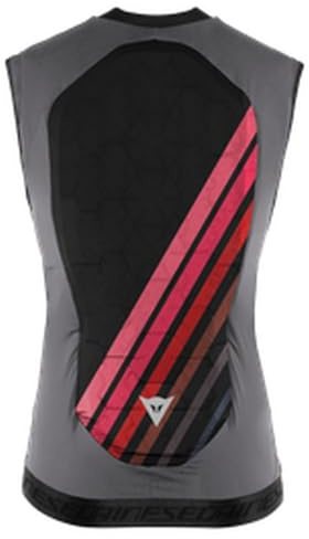 Dainese - Flexagon Waistcoat 2 Wmn,Chaleco Protector Esquí, Protector Espalda Esquí,Plateado/Negro,Mujer