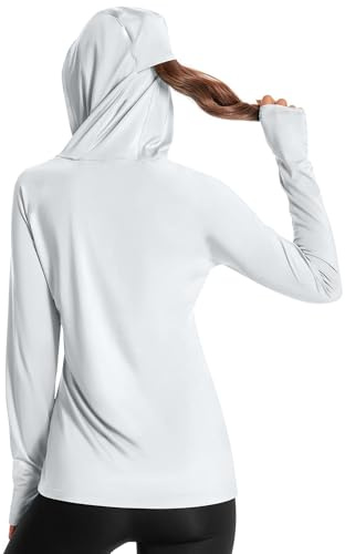 Confezione da 1 o 3 Rash Guard da donna UPF 50+ protezione solare magliette a maniche corte/lunghe leggere ad asciugatura rapida SPF UV maglietta da nuoto, XXL