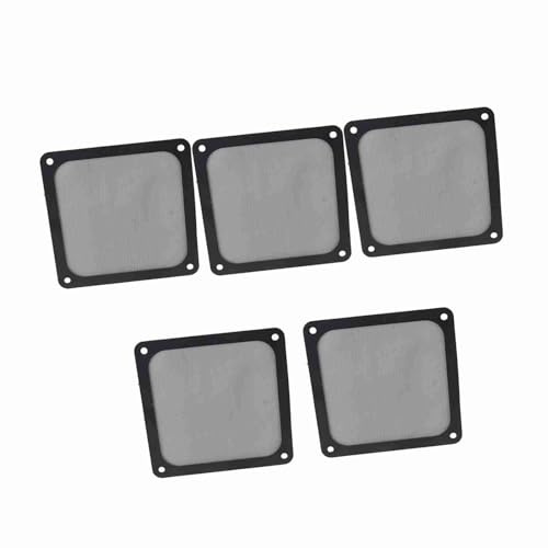 ERYUE PC-fläktfilter Nylon Magnetisk Mesh-ram för Datorfodral Paket med 5