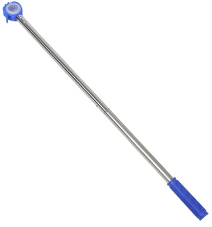 Veemoon Barra Extensible de Control para Tragaluces y Persianas, 0.8 M, 2 Secciones, Color Azul, Varilla para Cortinas y Ventanas Corredizas, Herramienta Multipropósito para Hogar, Cocina
