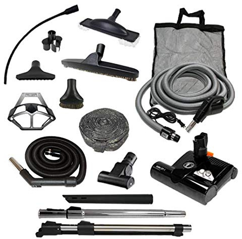 Diamond Central Vacuum Accessory Kit w/Sebo ET-1 (Direct Connect, 35')
