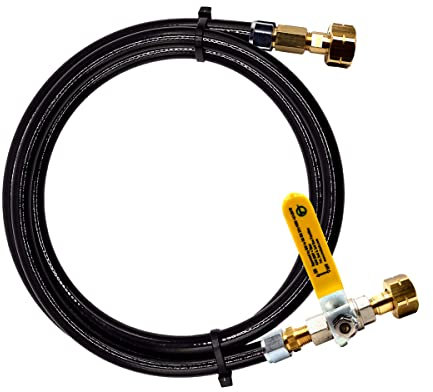 DN Autogas Parts LPG GPL Adapters Set to Remotely Refill 21.8mm European Propane Gas Bottle 2 metres pipe