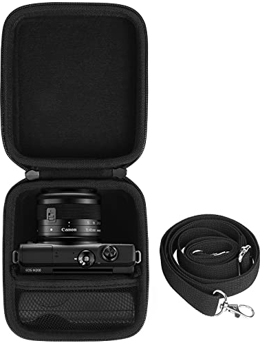 co2CREA Hard Protective Case for Canon EOS M200 Mirrorless Compact Camera, Case only