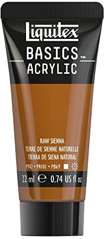 Liquitex Basics Acrylique Tube 22 ml Terre de Sienne Naturelle ROW