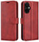 Kezaizhe Coque for OnePlus Nord CE 3 Lite 5G Housse en Cuir PU TPU Magnétique Protection étui Telephone Portable Portefeuille Fonction Support (Rouge)