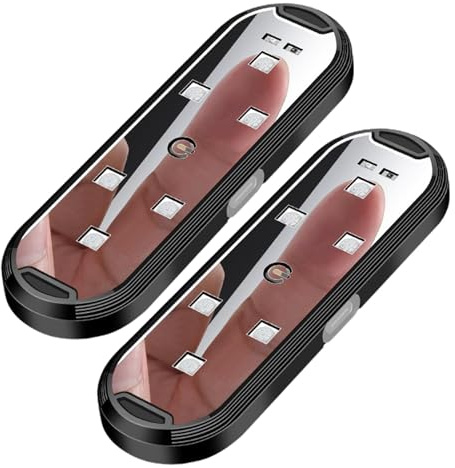 Luces de advertencia para automóviles, Luces de puerta | Luz de bienvenida para automóvil de carga rápida con sensor inteligente - Luces de advertencia multifuncionales de 7 colores intercambiables de