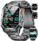 HIRREO Military Smart Watch for Men, 2.13'' AMOLED Smartwatch, 80 Days Long Battery, 100+ Sport Mode/IP68 Waterproof Fitness Tracker Watch, Rugged Smart Watch for Android Samsung iPhone Compatible