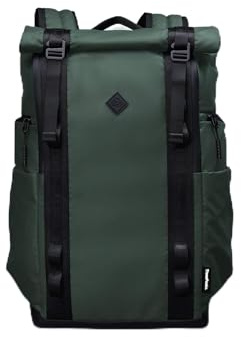 Three Peaks GBR. Roll Top 22L (Forest Green)