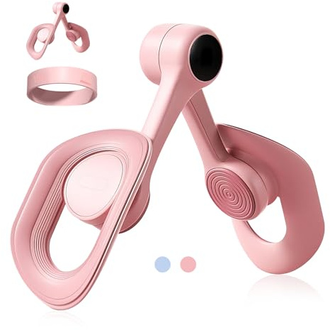 Kegel Pelvic Floor Trainer for Women, Inner Thigh Muscle Master Exercise Devices, Leg Strengthener Workout Exerciser Equipment for Home Use (Pink)