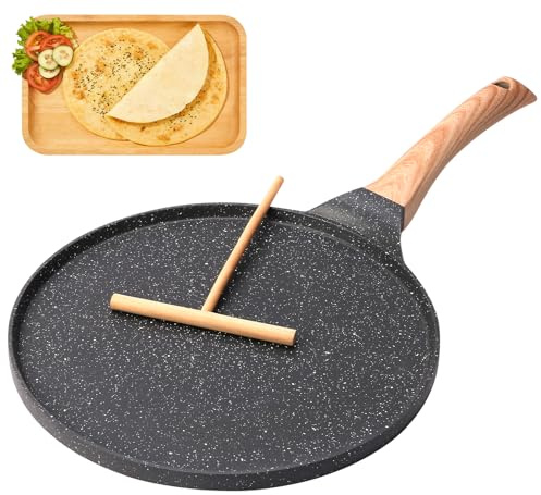 Padella per pancake, padella premium per pancake e padella per pancake con impasto, padella per pancake senza BPA, ideale per pancake e omelette