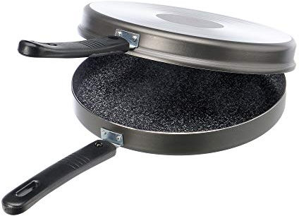 Alluflon Tradition Italien Miniofen unten, Aluminium, schwarz, 26 cm