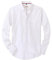 J.VER Men's White Oxford Shirt Long Sleeve Regular Fit Casual Plain Button Down Smart Dress Shirts for Men Adult with Pocket L
