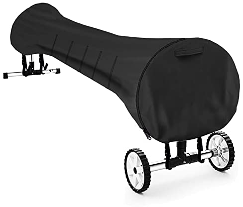 Copertura per Mulinello Da Piscina,Copertura Protettiva per Mulinello Solare per Piscina,Telone A Rullo per Protezione Solare per Piscina,Telo di Protezione Solare per Piscine All'aperto 20FT(Grigio)