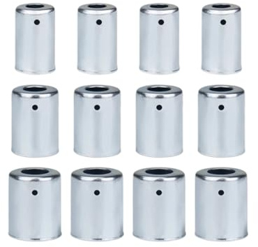 Xwang store 12 St #6#8#10#12 A/C Metallstål Presshylsa For Standard/Reducerad Barriär Hydraulisk Slangpresshylsa(R12)