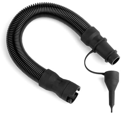 N582637 14” Air Inflator Hose Replacement with Safety Tips, Compatible with DeWalt DCC020IB, N769086 Air Compressor, Inflators, Tire Pump & Vacuum Accessories, Hose Assembly for DeWalt Inflator Parts