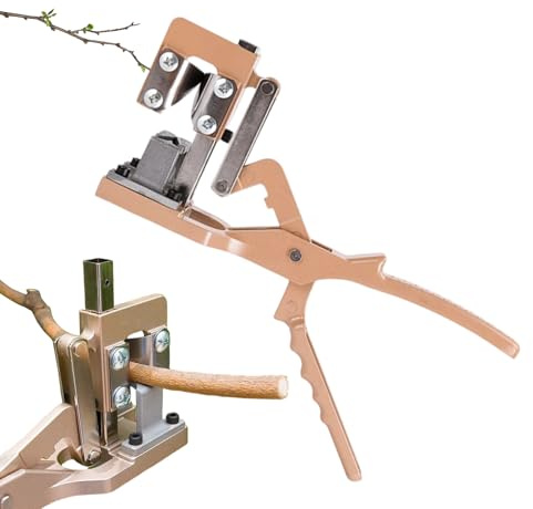 Herramientas De Injerto De Jardín - Cortador Ergonómico,Tijeras de Injerto de Aleación de Aluminio con Mango Antideslizante - Para Poda De Árboles Frutales Viñas Arbustos Y