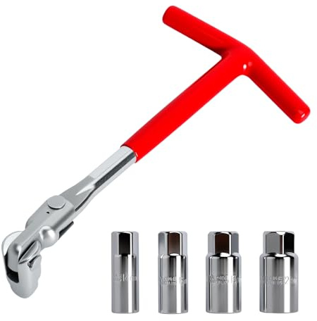 SLIAXINT Set di Chiavi per Candela, Chiave Candele 14mm 16mm 18mm 21mm
