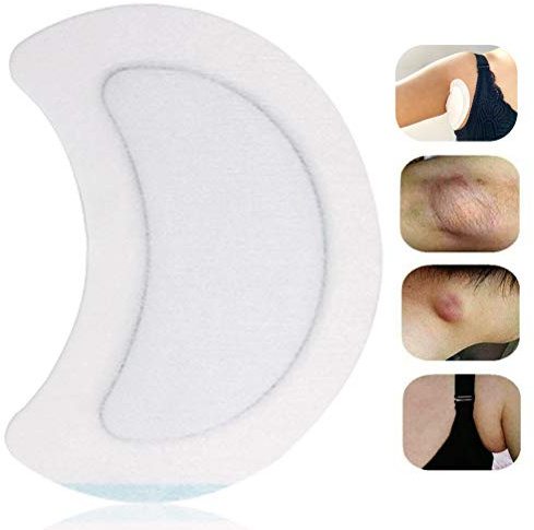 Juztec Herbal Lymph Care Patch Lymphatic Patches Neck Vice Breast Underarm Ginger Lymphatic Sticker Pads For Armpits Swelling And Pain (20 PCS)