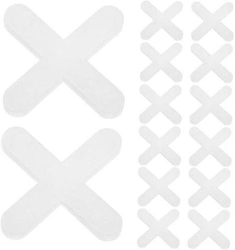 DOITOOL 1000pezzi Distanziatori Per Fughe Piastrelle Distanziatori Quadrati in Plastica Per Livellamento Piastrelle Adatti Pavimenti e Rivestimenti