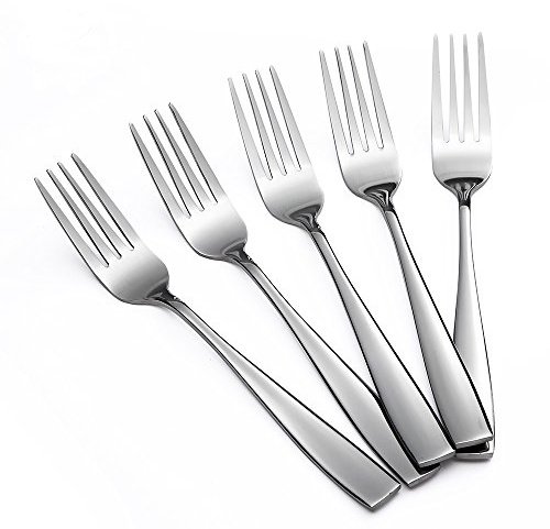 Eslite Staintess Steel Salad Forks Set,6.7-Inch,12-Piece